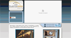 Desktop Screenshot of hotelbuenosaires-salta.com